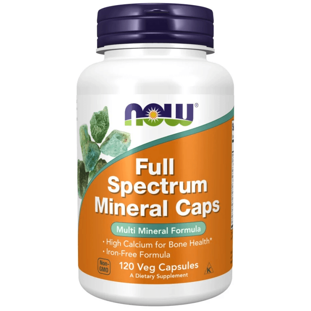 NOW Minerale Full Spectrum – supliment minerale pentru vară